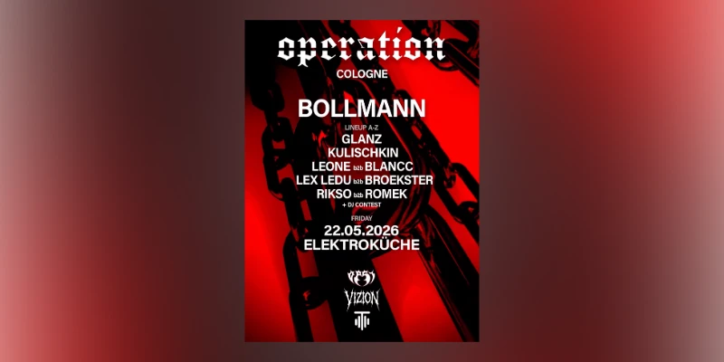 OPERATION meets ELEKTROKÜCHE vol. 2 | Köln
