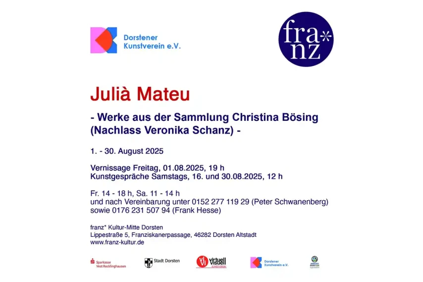 Juliá Mateu - DKV-Jahresausstellung