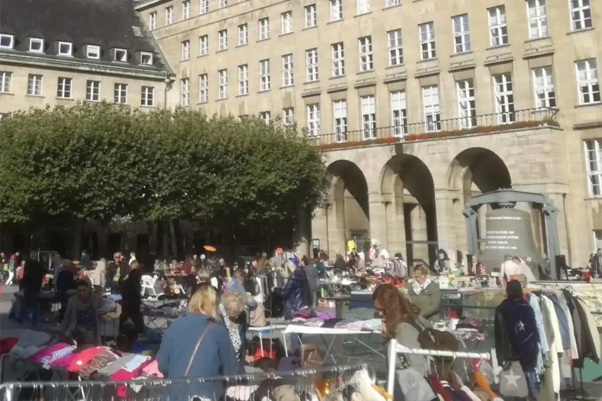 Rathaus-Flohmarkt in Bochum