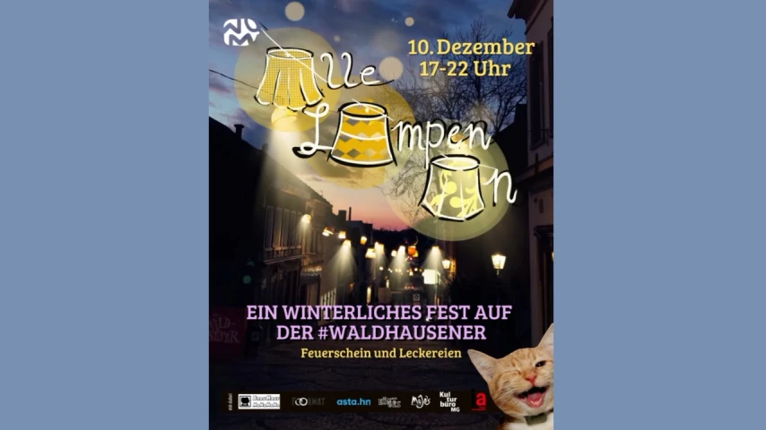 Alle Lampen an – Ein winterliches Fest auf der Waldhausener! | Mönchengladbach
