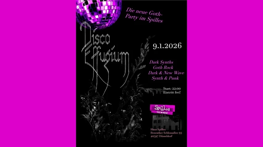 Disco Effugium x Haus Spilles | Düsseldorf Benrath