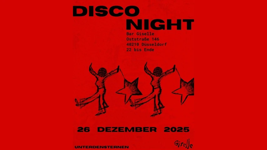 DISCO NIGHT x Bar Giselle | Düsseldorf