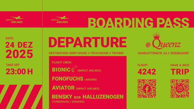 Impact Airlines: X-MAS SPECIAL x Queenz | Düsseldorf
