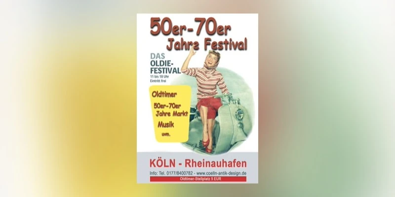 50er-70er Jahre Festival im Rheinauhafen Köln