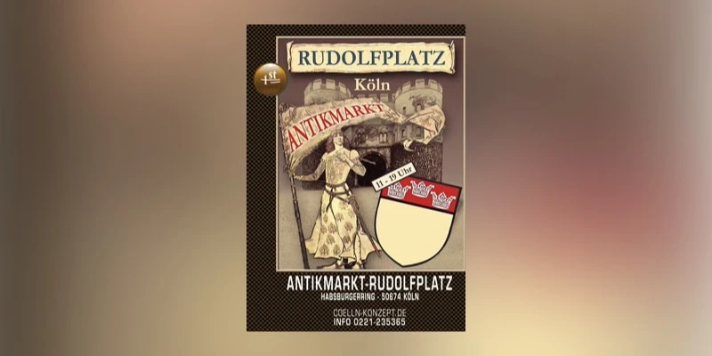 Antikmarkt auf dem Rudolfplatz