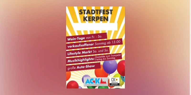 Stadtfest in Kerpen