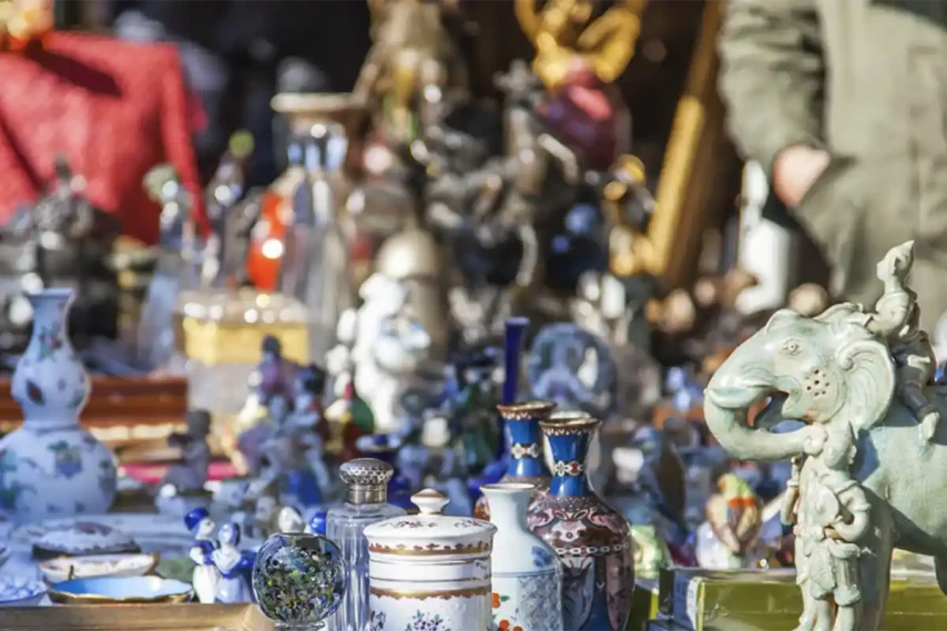 Trödelmarkt in Borken – Möbel Euting