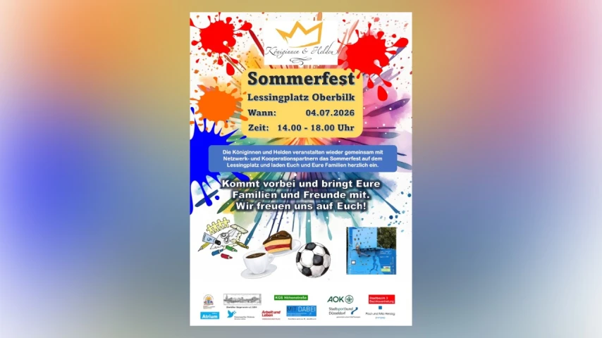 Sommerfest Lessingplatz | Düsseldorf Oberbilk