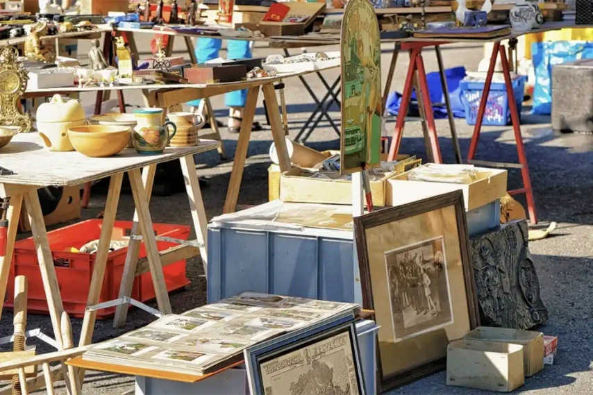 Trödelmarkt bei Selgros in Hilden