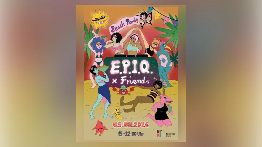 E.P.I.Q. x Friends Beach Party at Blackfoot Beach | Cologne