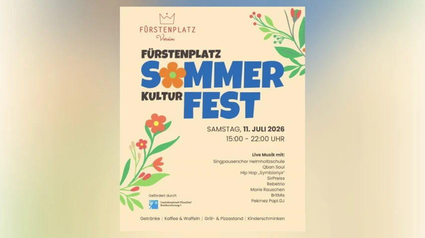 Fürstenplatz Sommerfest 2026 | Düsseldorf