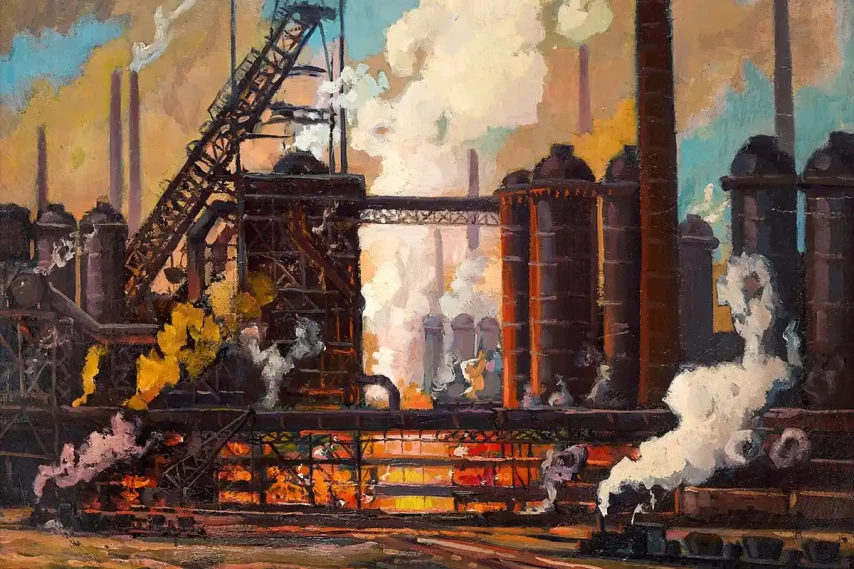 Das Land der tausend Feuer. Industriebilder aus der Sammlung Ludwig Schönefeld