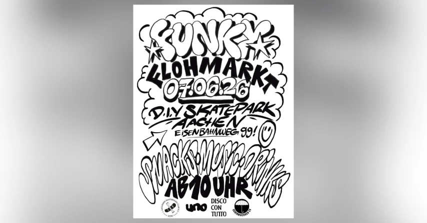 Funky Flohmarkt | DIY Skatepark Aachen
