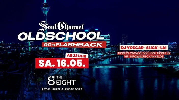 Samstag Night Special – 90’s Oldschool Flashback in Düsseldorf