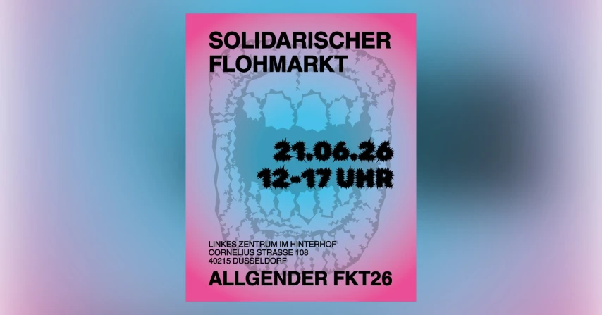 Solidarischer Flohmarkt | FKT Düsseldorf