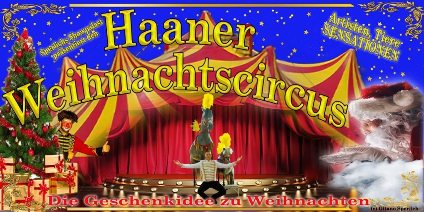 3. Haaner Weihnachtscircus vom 18.12.2025 - 4.1.2026 SLeAL