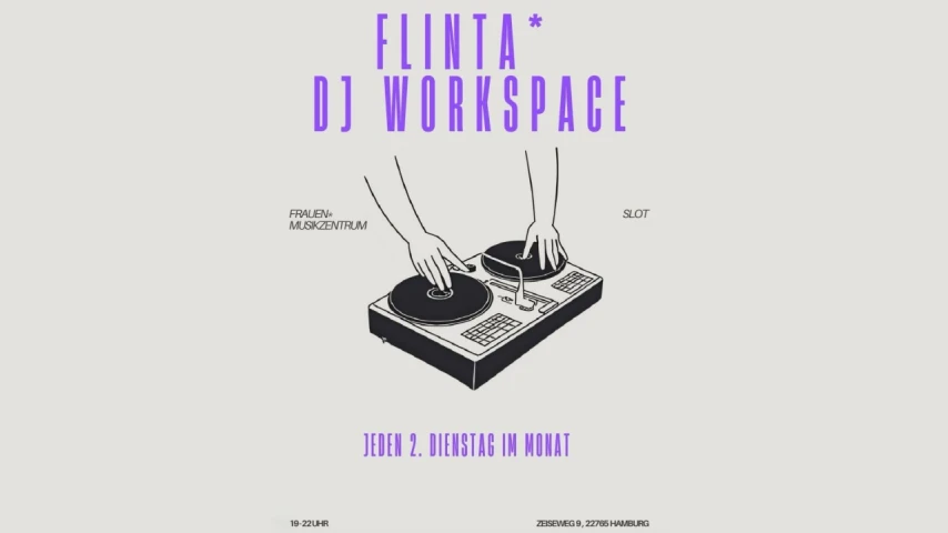 FLINTA DJ-Workspace x Slot | Hamburg