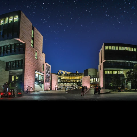 Bei der Parlamentsnacht den Landtag am Abend erleben