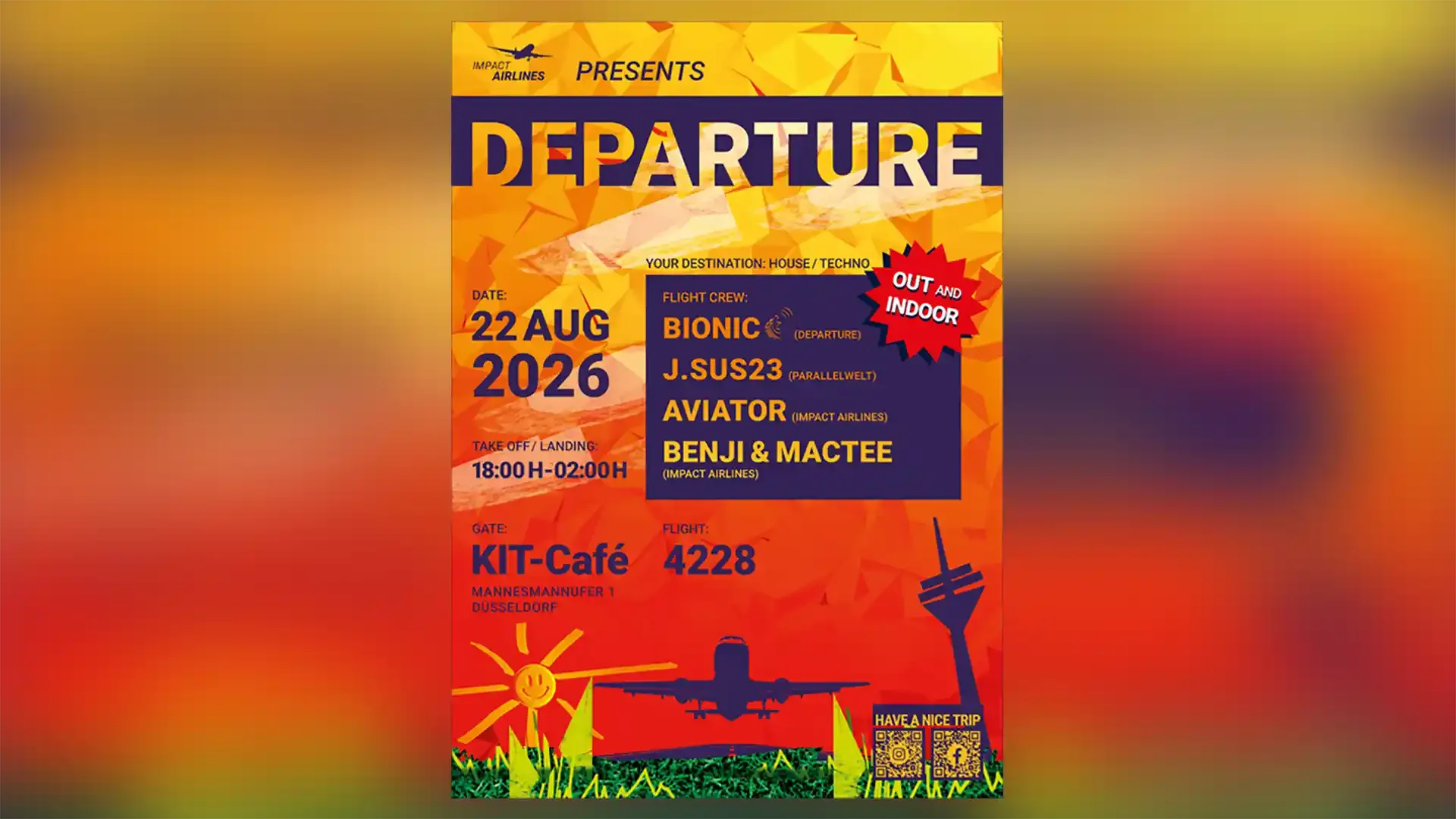 Impact Airlines Departure