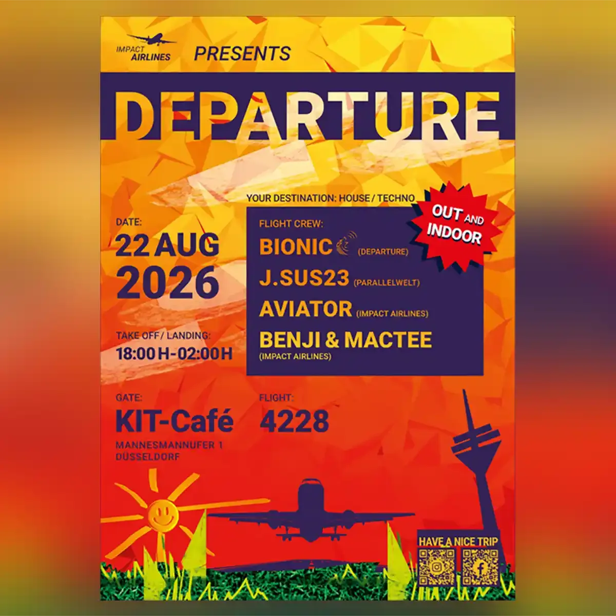 Impact Airlines Departure