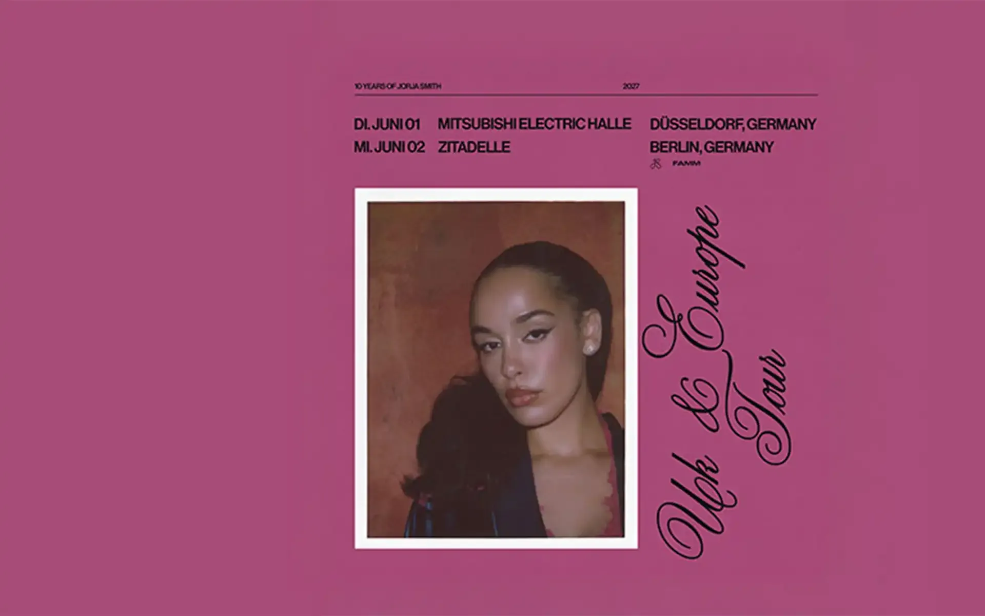 Jorja Smith - 10 Years of Jorja Smith | live in Düsseldorf