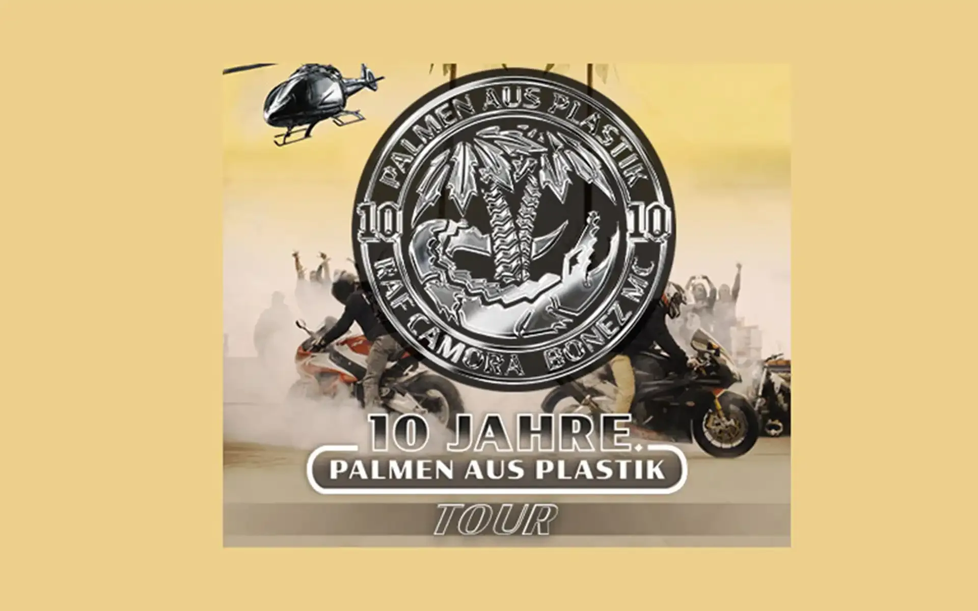 BONEZ MC & RAF CAMORA - 10 JAHRE PALMEN AUS PLASTIK - OPEN AIRS 2027 in Berlin
