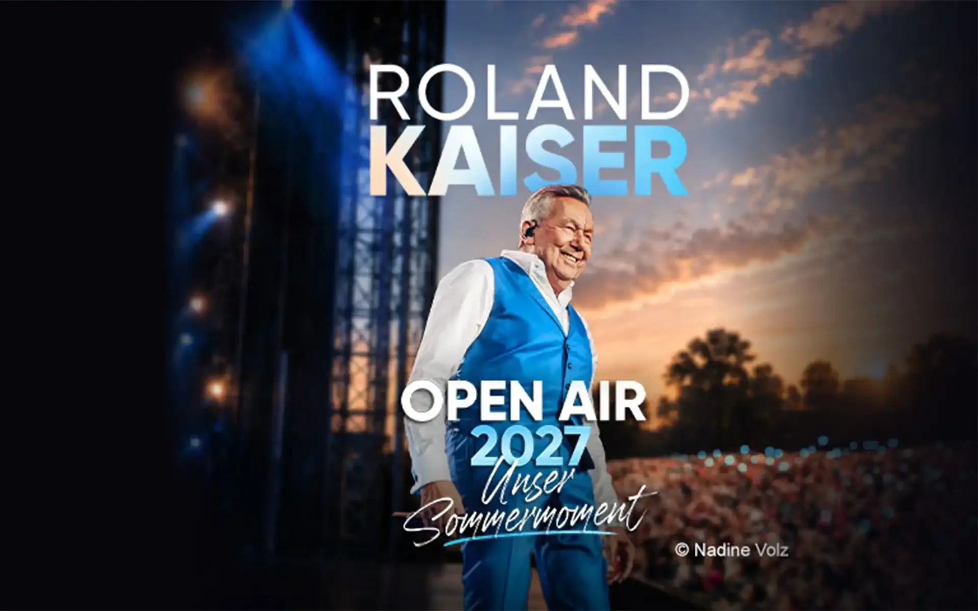 Unser Sommermoment - ROLAND KAISER - Open Air 2027 in Aachen