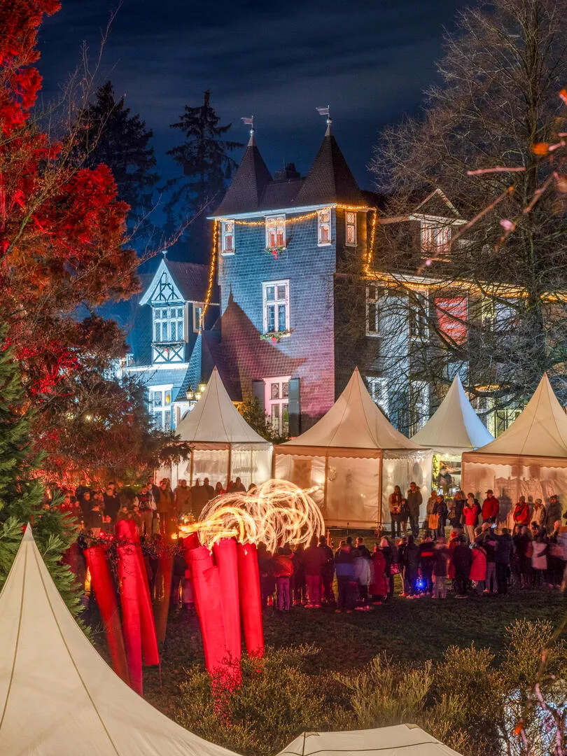 Weihnachtsmarkt Schloss Grünewald – Solingen