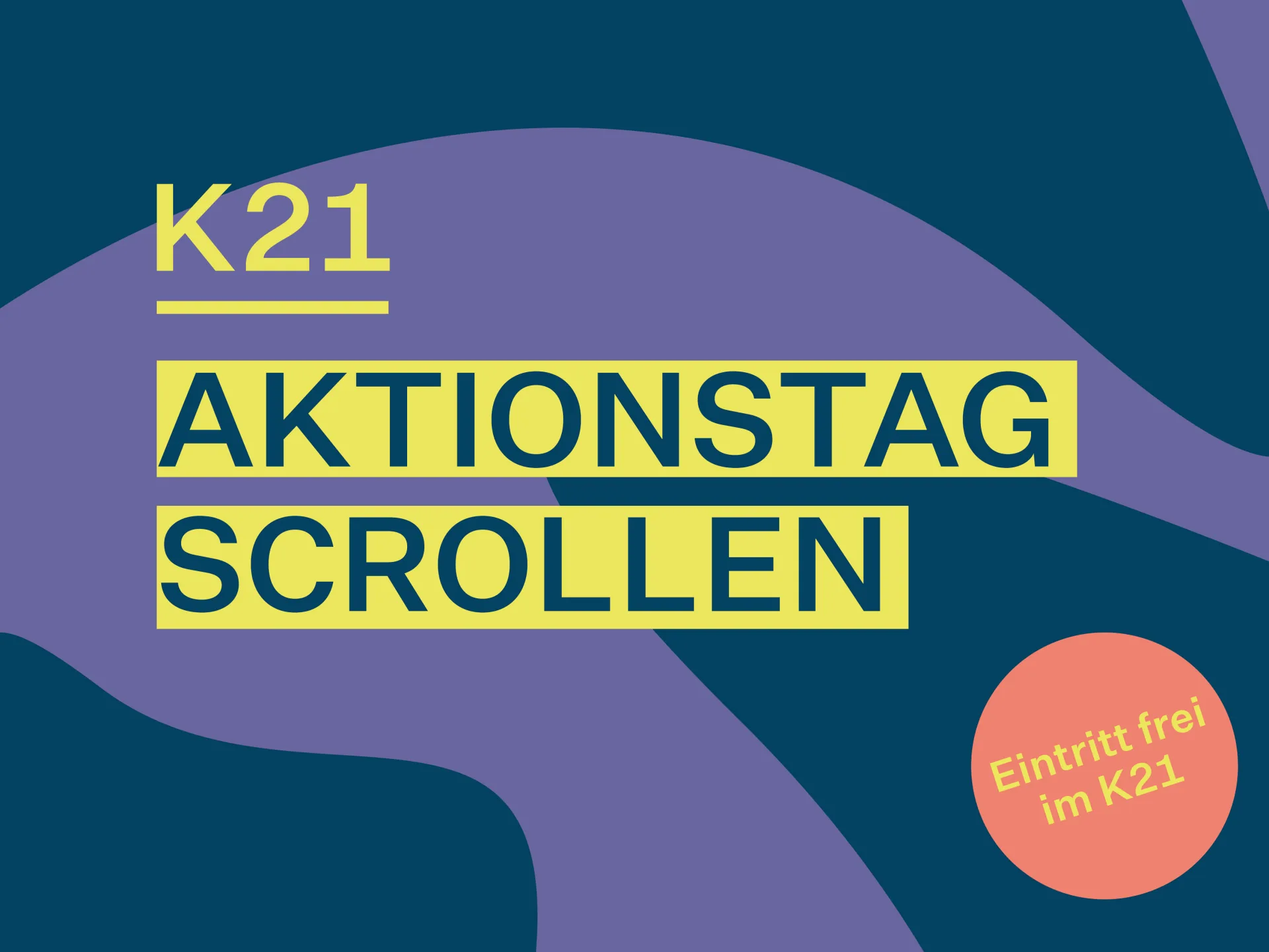 K21 Aktionstag: Scrollen. Digitale Kultur – Künstliche Intelligenz – Mediale Bildung