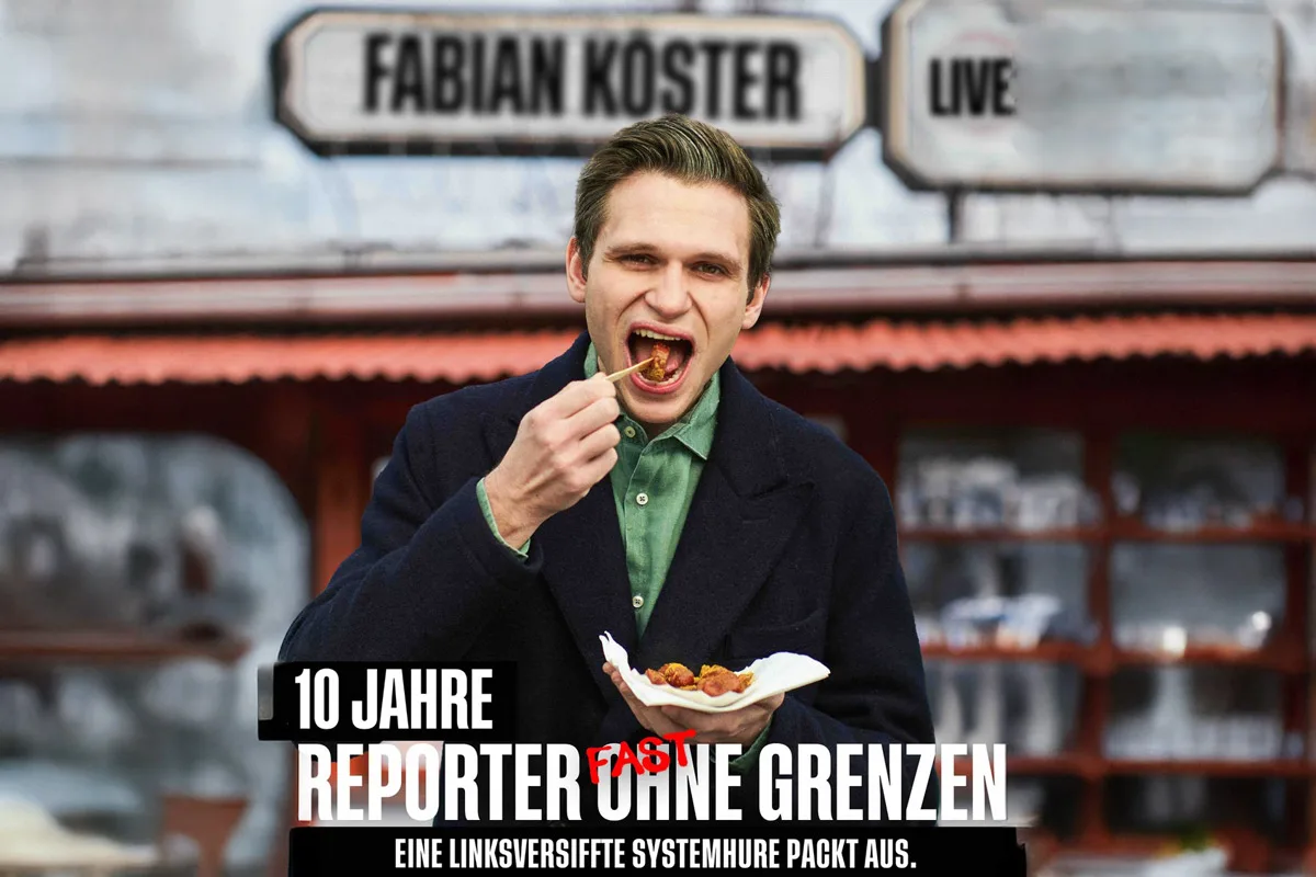 Fabian Köster – 10 Jahre – Reporter (fast) ohne Grenzen – Zusatzshow in Köln