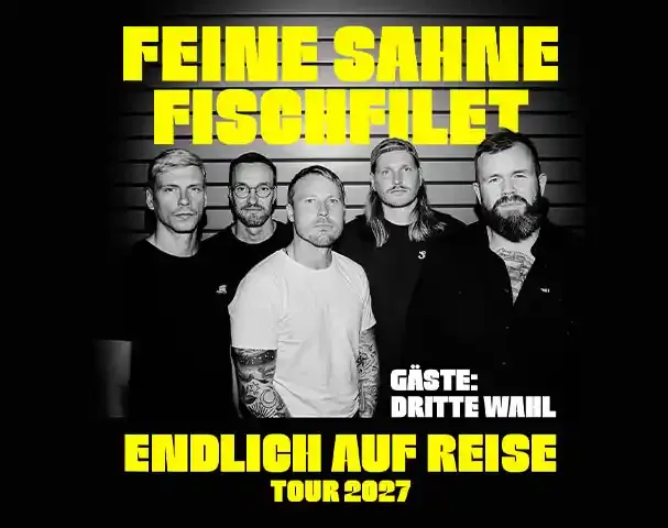 Band Bild: FEINE SAHNE FISCHFILET - Endlich auf Reise - Tour 2027