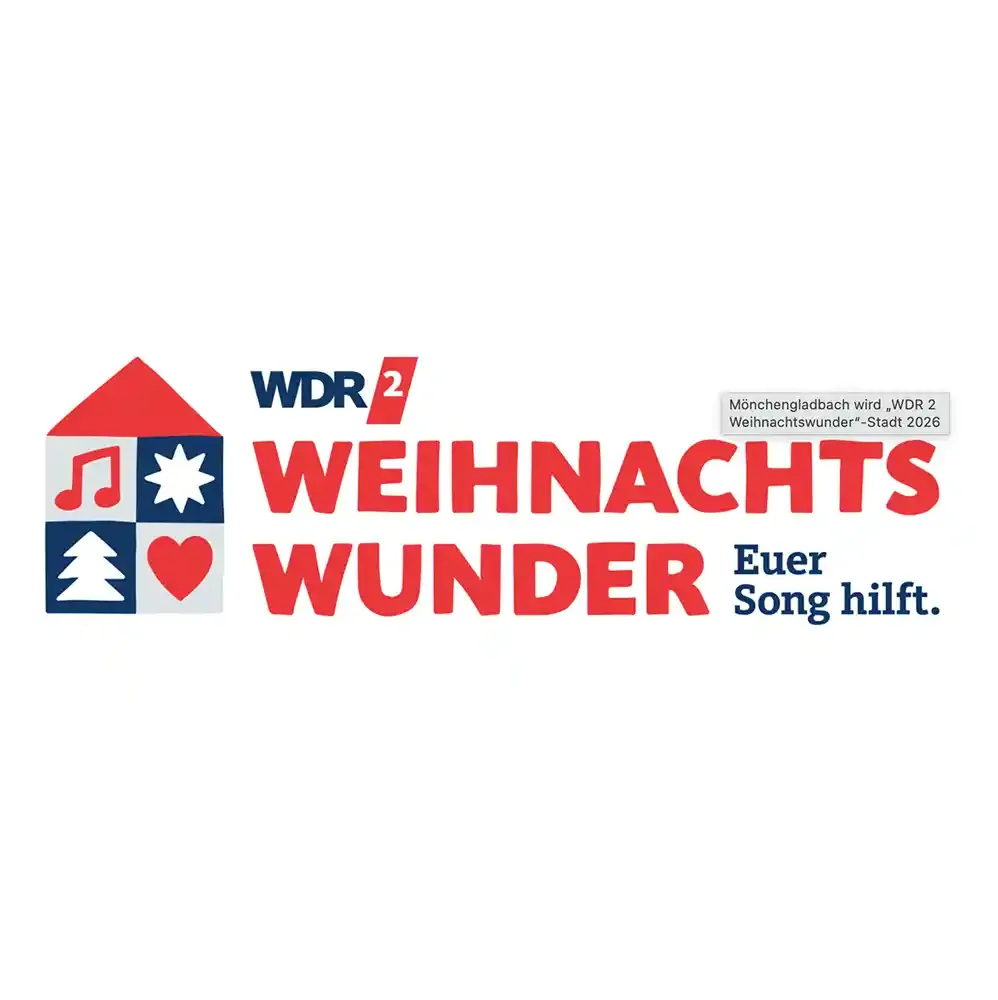 WDR 2 Weihnachtswunder 2026 in Mönchengladbach