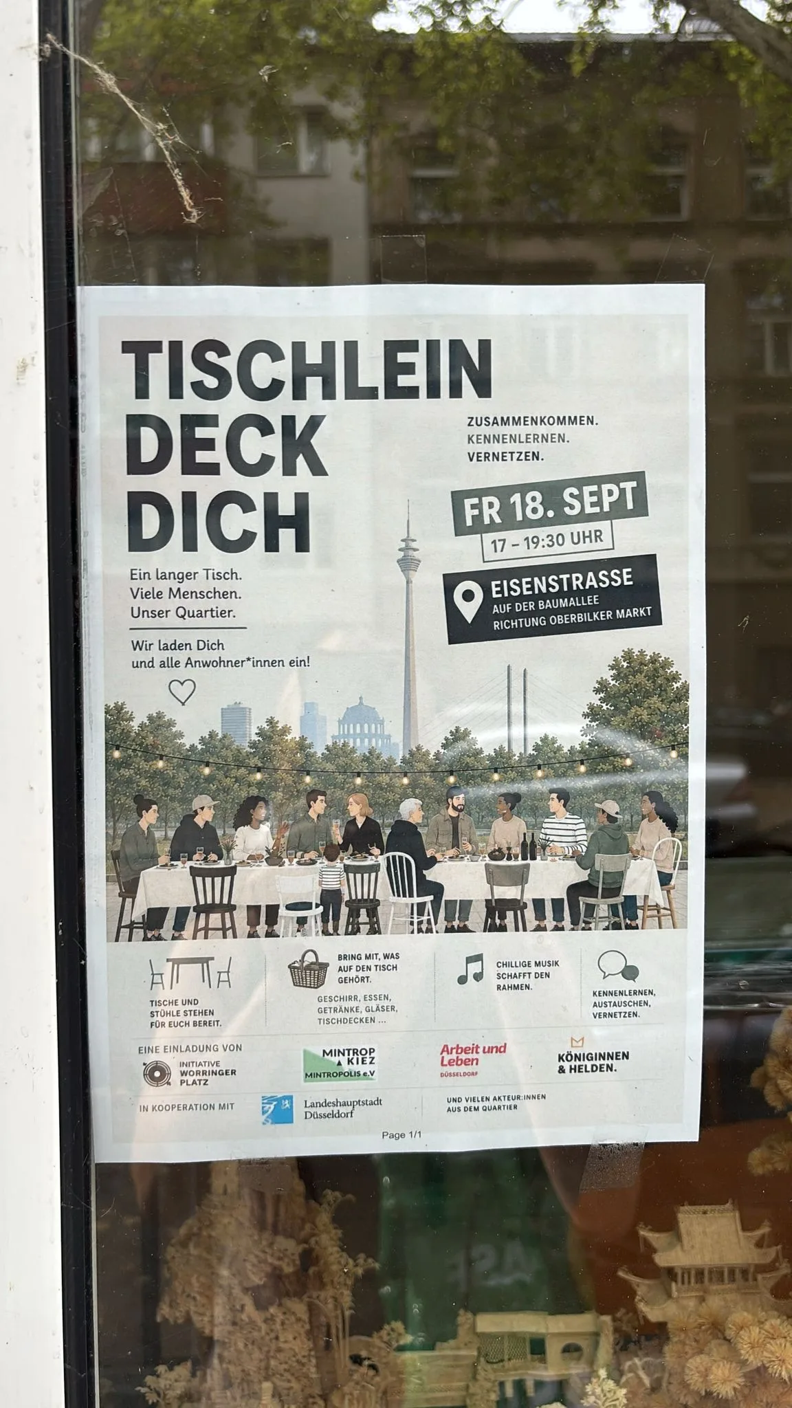 Community-Event: Tischlein deck dich – Düsseldorf Oberbilk