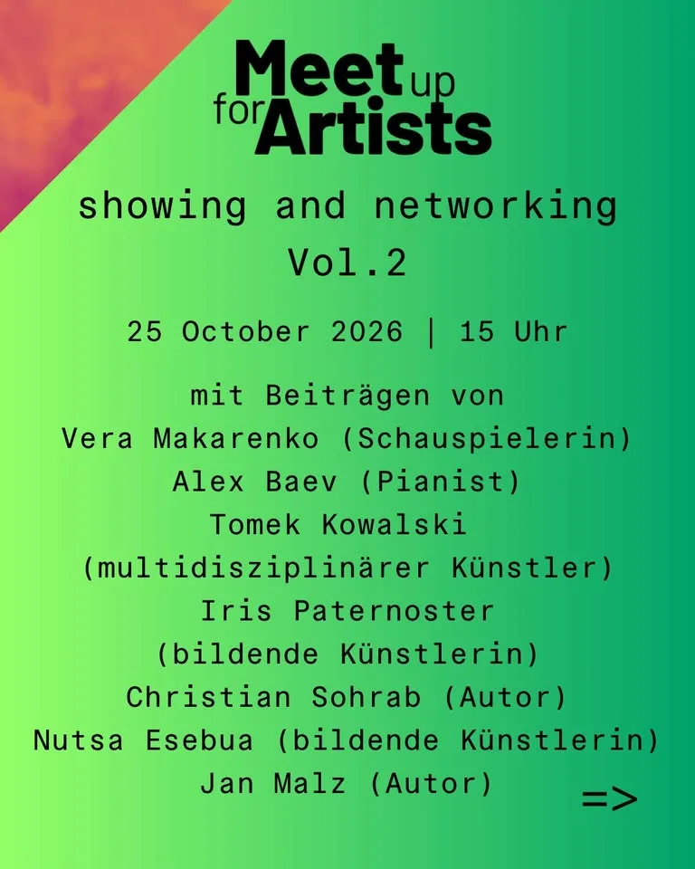 Meet Up For Artists | Düsseldorf