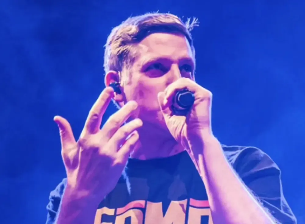 Gu bei einem Live-Auftritt